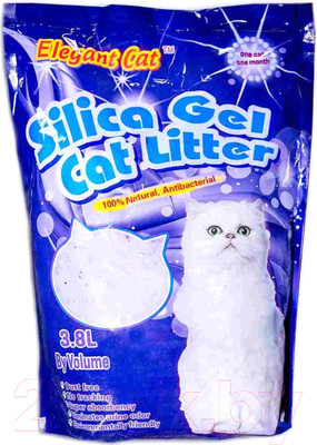 Наполнитель для туалета Elegant Cat Морской Бриз (7.6л/3.62кг)