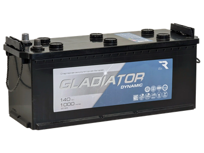 Автомобильный аккумулятор Gladiator Dynamic Евро 3 (140 А/ч)