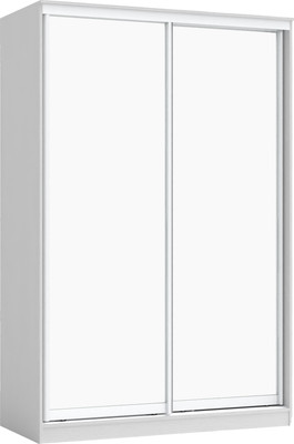 Шкаф-купе Кортекс-мебель Сенатор ШК10 Классика зеркало (белый)