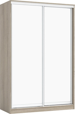 Шкаф-купе Кортекс-мебель Сенатор ШК10 Классика зеркало (дуб сонома)