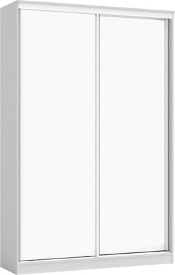 Шкаф-купе Кортекс-мебель Сенатор ШК10-45 Классика зеркало (белый)