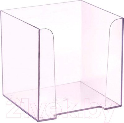 Бокс для заметок Стамм ПЛ41 (прозрачный)