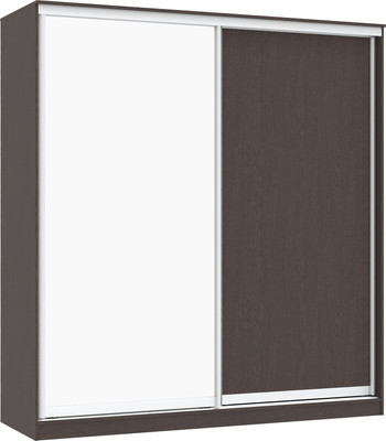 Шкаф-купе Кортекс-мебель Сенатор ШК12 Классика ДСП с зеркалом (венге)