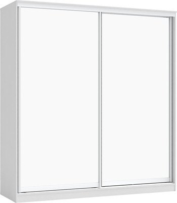 Шкаф-купе Кортекс-мебель Сенатор ШК12 Классика зеркало (белый)