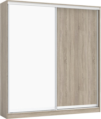 Шкаф-купе Кортекс-мебель Сенатор ШК12-45 Классика ДСП с зеркалом (дуб сонома)