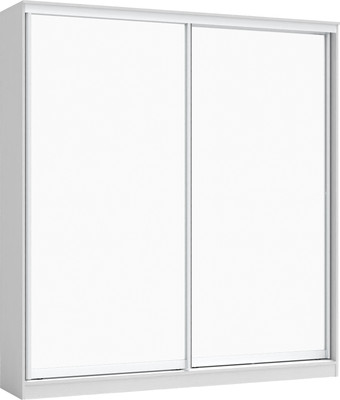 Шкаф-купе Кортекс-мебель Сенатор ШК12-45 Классика зеркало (белый)