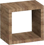 Полка-ячейка Глазов Nature 100 (дуб табачный Craft)