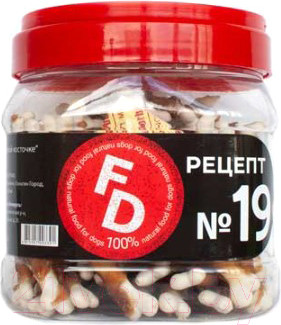 Лакомство для собак For Dogs Мясо куропатки на кальциевой косточке / TUZ543 (500г)