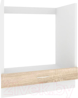 Шкаф под духовку Кортекс-мебель Корнелия Экстра НШ60д (дуб сонома)