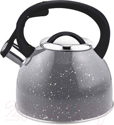 Чайник со свистком Mallony Arte 005171 (серый с белыми точками)