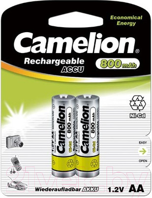 Комплект аккумуляторов Camelion NC-AA800BP2 (2шт)