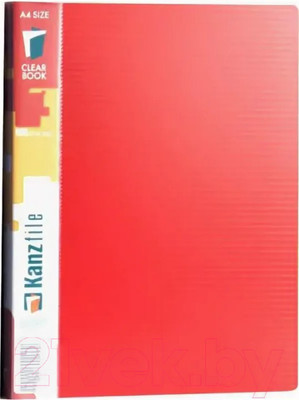 Папка для бумаг Kanzfile 07М-40K (красный)