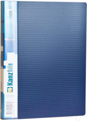 Папка для бумаг Kanzfile 09М-80K (синий)