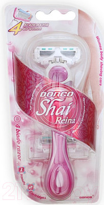 Бритвенный станок Dorco Shai Reina + 2 кассеты