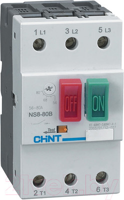 Пускатель магнитный Chint NS2-80B 40A-63A (R) / 495088