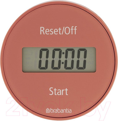 Таймер кухонный Brabantia Tasty+ / 121982 (терракотовый)