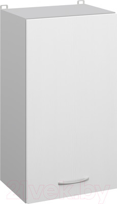 Шкаф навесной для кухни Кортекс-мебель Корнелия Лира ВШ40 (белый)