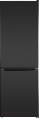 Холодильник с морозильником Maunfeld MFF 185SFSB