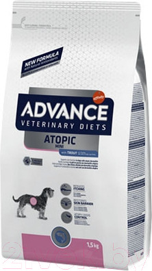 Сухой корм для собак Advance VetDiet Atopic Mini (1.5кг)