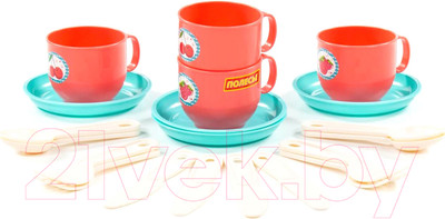 Набор игрушечной посуды Полесье Минутка / 80257 (на 4 персоны)