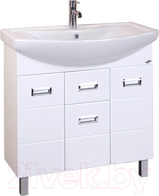 Тумба с умывальником Onika Балтика 80.14 (108023 + Балтика-80)