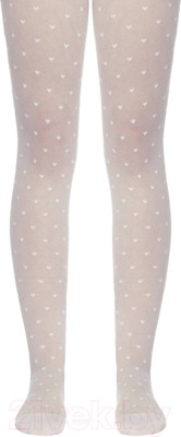Колготки детские Conte Elegant Anabel нарядные (р.116-122, bianco)