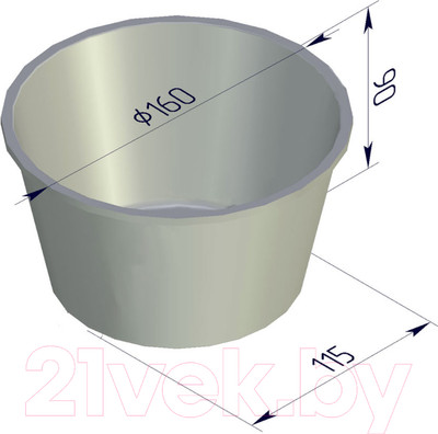 Форма для выпечки Спика Круглая 17Б / 22703