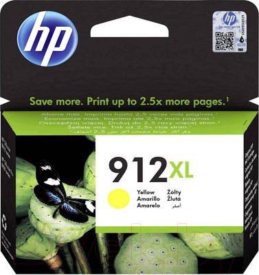 Картридж HP 912XL High Yield Yellow (3YL83AE)