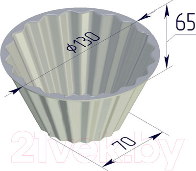 Форма для выпечки Спика Кексница / 22706