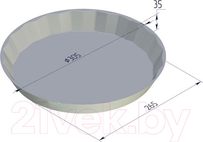 Форма для выпечки Спика Чизкейк / 22709
