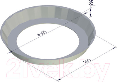 Форма для выпечки Спика Чизкейк со съемным дном / 22710