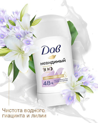 Антиперспирант-стик Dove Невидимый (40мл)