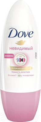 Антиперспирант шариковый Dove Невидимый. Нежность лепестков (50мл)