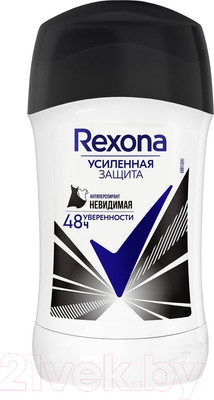 Антиперспирант-стик Rexona Невидимая на черном и белом (40мл)