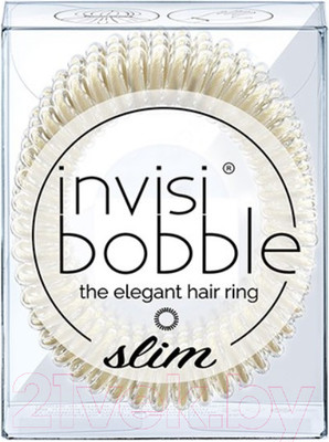 Набор резинок для волос Invisibobble Slim Stay (Gold)