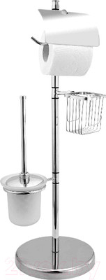 Стойка для туалетной бумаги с ершиком FORA L068