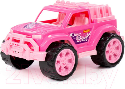 Автомобиль игрушечный Полесье Легион №4 / 78278 (розовый)