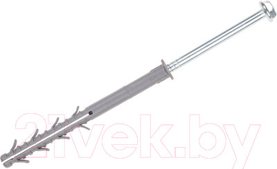 Дюбель фасадный Starfix Грибовидный с шурупом TSX-500 10х80 / SMP-22885-50 (50шт, нейлон)