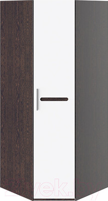 Шкаф ТриЯ Фьюжн ТД-260.07.03 (белый глянец/венге линум)