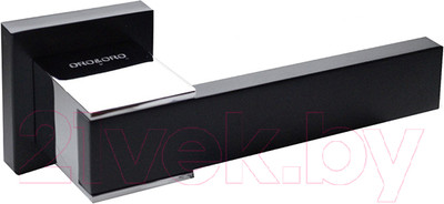 Ручка дверная Oro & Oro Tecno 042-15E Black/CP