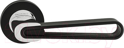 Ручка дверная Oro & Oro Margherita 067-16E Black/CP