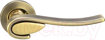 Ручка дверная Oro & Oro Lupa 073-16E MAB/GP