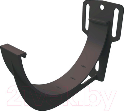 Кронштейн желоба Grand Line Silder ПВХ (графит)