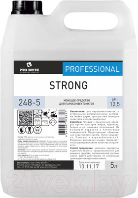 Чистящее средство для кухни Pro-Brite Strong для пароконвектомата (5л)