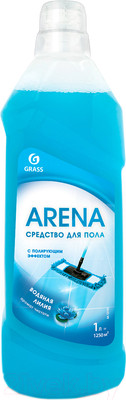Чистящее средство для пола Grass Arena с полирующим эффектом. Водяная лилия / 125184 (1л)