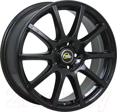 Литой диск Cross Street CR-16 15x6" 4x98мм DIA 58.6мм ET 40мм Black