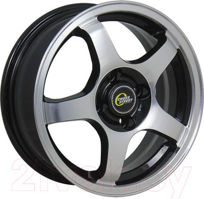Литой диск Cross Street CR-14 14x5.5" 4x108мм DIA 63.4мм ET 43мм BKF