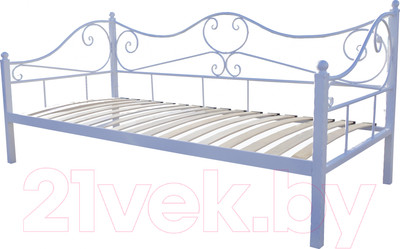 Кровать-тахта Князев Мебель Валенсия ВАЯ.120.200.С (серый муар)