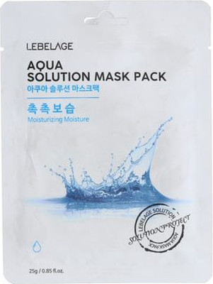 Маска для лица тканевая Lebelage Aqua Solution Mask Интенсивно увлажняющая