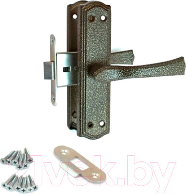 Защелка врезная Avers ЗЩ1-2-6 (бронза)